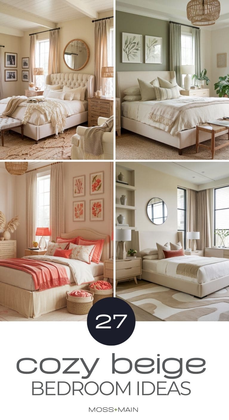 33 Beige Bedroom Design Ideas That Actually Feel Like Home - Moss & Main
