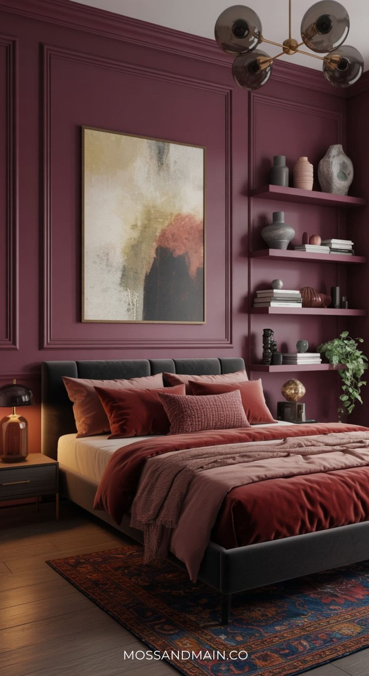 From Boho to Gothic: 25+ Stunning Burgundy Bedroom Ideas to Inspire You ...