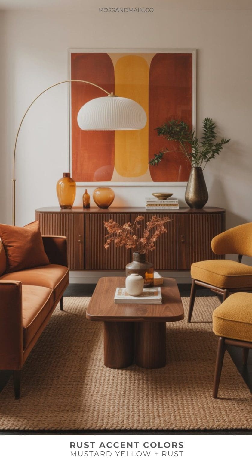 Obsessed With Rust Home Decor? These 14 Rust Color Combinations Will ...